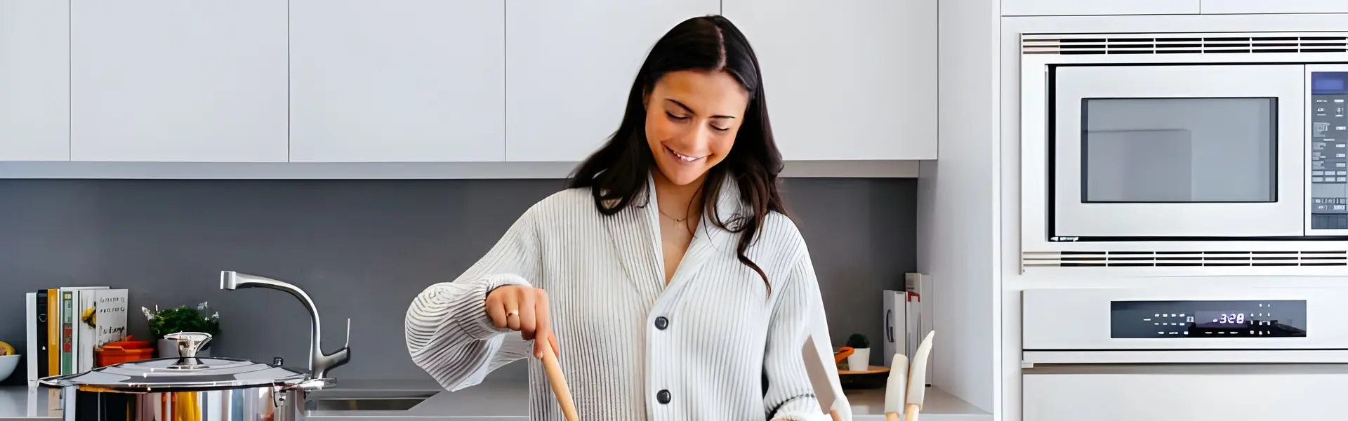 Ragazza che cucina